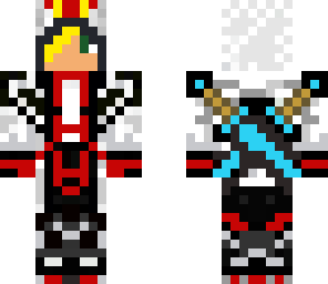 assassin with swords