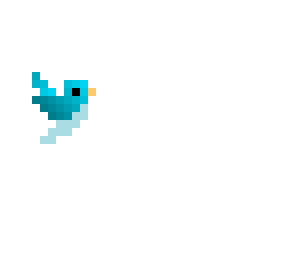 adorable blue bird