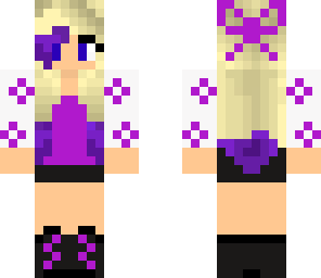 purple girl