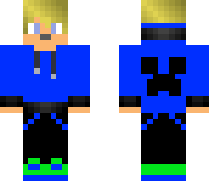 gamer blond boy
