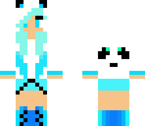 cute hoodie panda girl