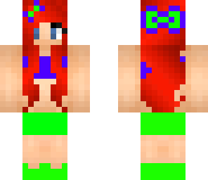 modern human ariel with bow on back and front