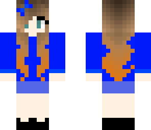 blue with long sleeve