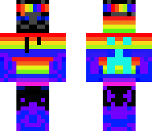 rainbow enderman