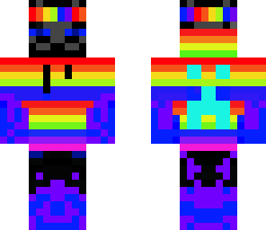 rainbow enderman