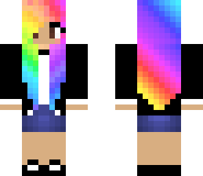 rainbow girl
