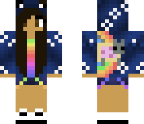 nyan cat girl edit