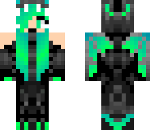 aqua dragon girl