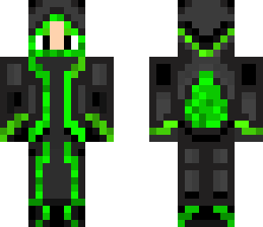 cloaked green natsu