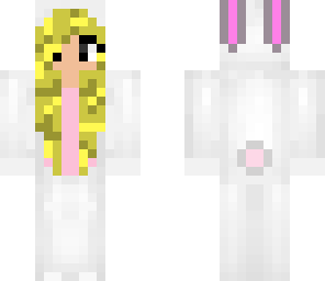 girl bunny skin