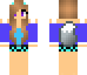 blue fox girl