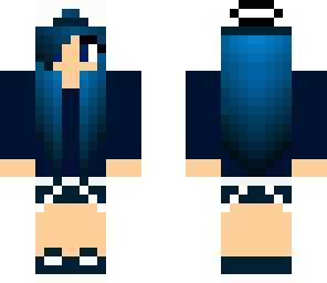 navy blue girl