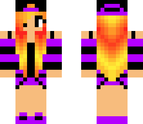 fire girl purple