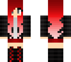 red and black