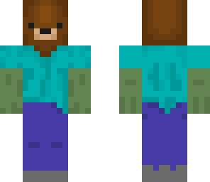 zombie bear w brown head