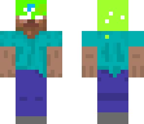 emerald helmet herobrine