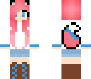 fixed blue eyed fox girl