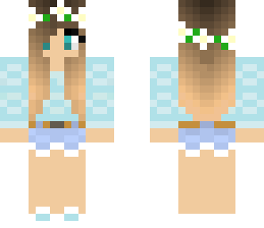blue girl