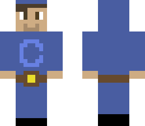 blue hoodie dude