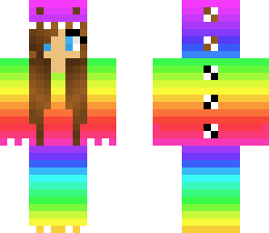rainbow girl dino onesie