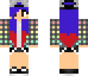 purple skater