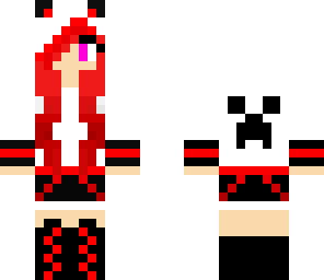 red creeper girl