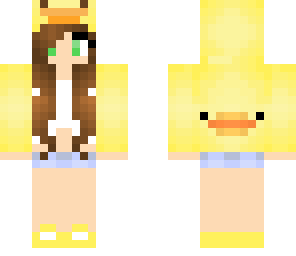 cute duck girl