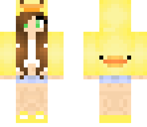 cute duck duck girl