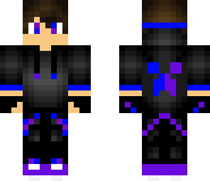 purle and blue guy
