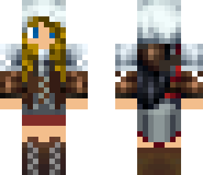 blonde girl warrior