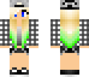 green hair edit