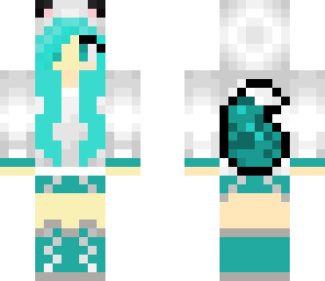 blue fox girl