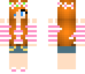summer flower girl