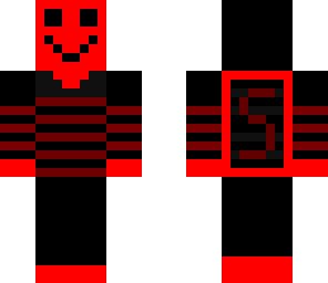 red and black dude