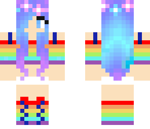 rainbow girl