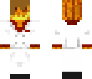 pumpkin man attempting to be a human