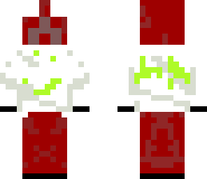 crazy red creeper herobrine