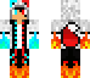 fire ice wolf for guys