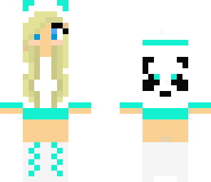 blue panda