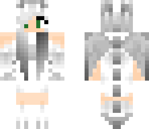 white dragon girl