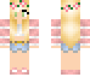 flower crown blonde