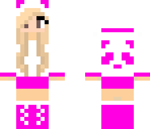 pink panda girl