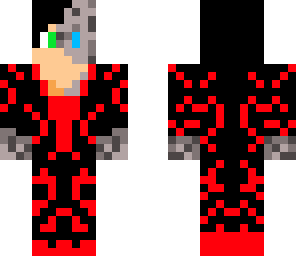 red cyborg ninja