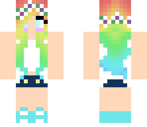 rainbow girl
