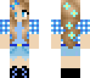 cute blue