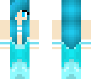 blue mermaid