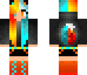 fire and ice girl