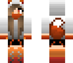 fire wolf girl