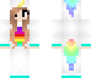 unicorn rainbow girl