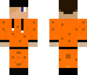orange jacket boy